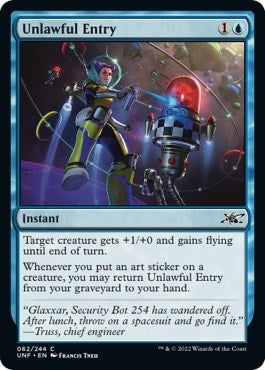 Image for Unlawful Entry (Unfinity) (62) - Magic: The Gathering