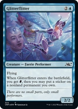 Image for Glitterflitter (Galaxy Foil) (Unfinity) (334) - Magic: The Gathering