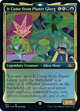 Image for It Came from Planet Glurg (Showcase) (Unfinity) (261) - Magic: The Gathering