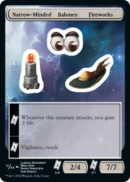 Image for Narrow-Minded Baloney Fireworks (Unfinity) (12) - Magic: The Gathering