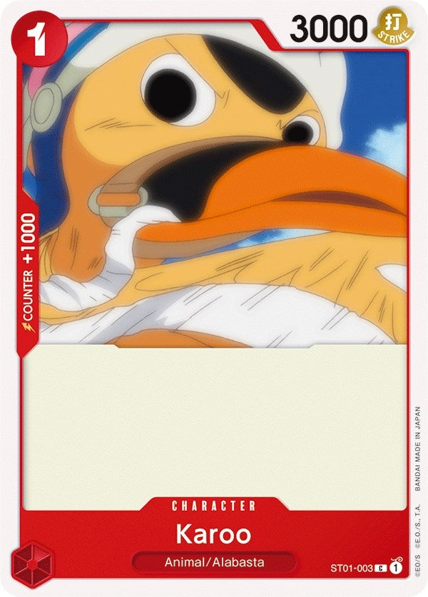 Image for Karoo (Starter Deck 1: Straw Hat Crew) (ST01-003) - One Piece Card Game
