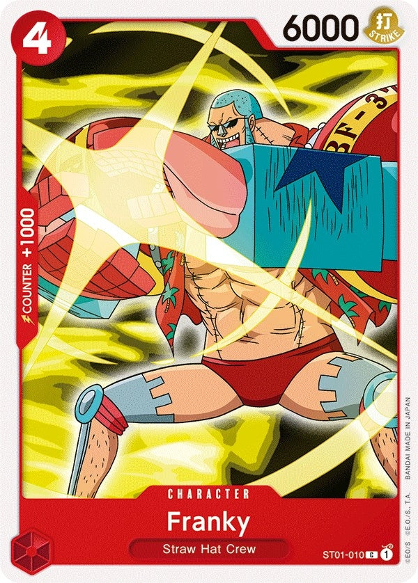 Image for Franky (Starter Deck 1: Straw Hat Crew) (ST01-010) - One Piece Card Game
