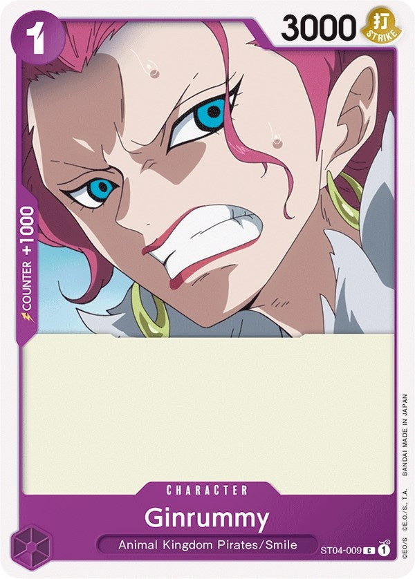 Image for Ginrummy (Starter Deck 4: Animal Kingdom Pirates) (ST04-009) - One Piece Card Game