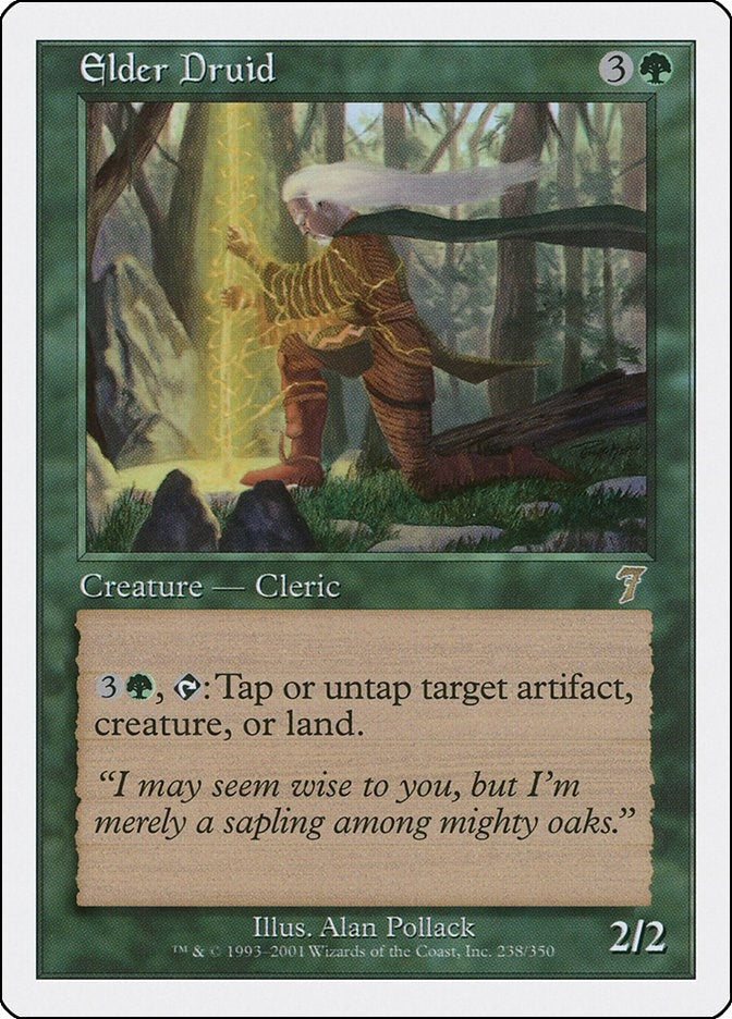 Image for Elder Druid (7th Edition) (238) - Magic: The Gathering
