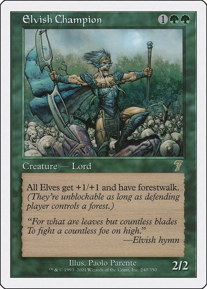 Image for Elvish Champion (7th Edition) (240) - Magic: The Gathering