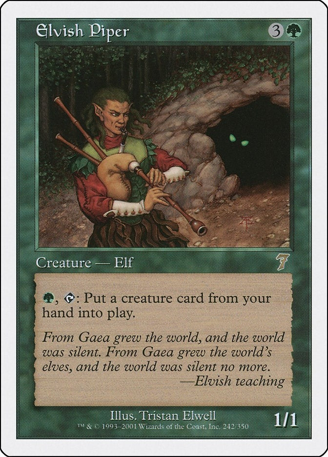 Image for Elvish Piper (7th Edition) (242) - Magic: The Gathering