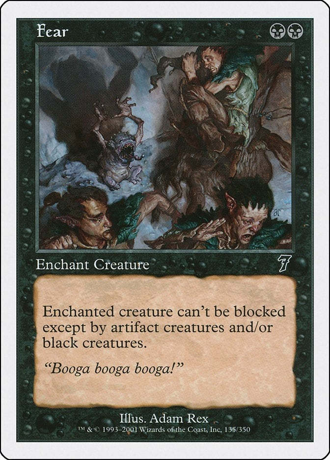 Image for Fear (7th Edition) (135) - Magic: The Gathering
