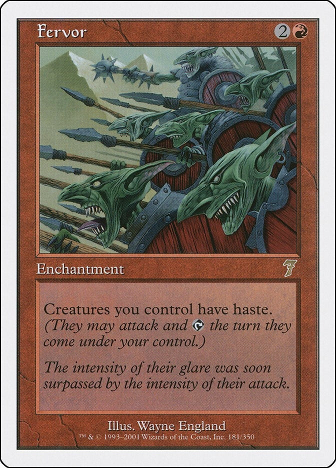 Image for Fervor (7th Edition) (181) - Magic: The Gathering