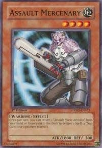 Image for Assault Mercenary (Crimson Crisis) (CRMS-EN023) - YuGiOh