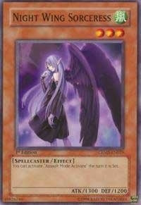 Image for Night Wing Sorceress (Crimson Crisis) (CRMS-EN025) - YuGiOh