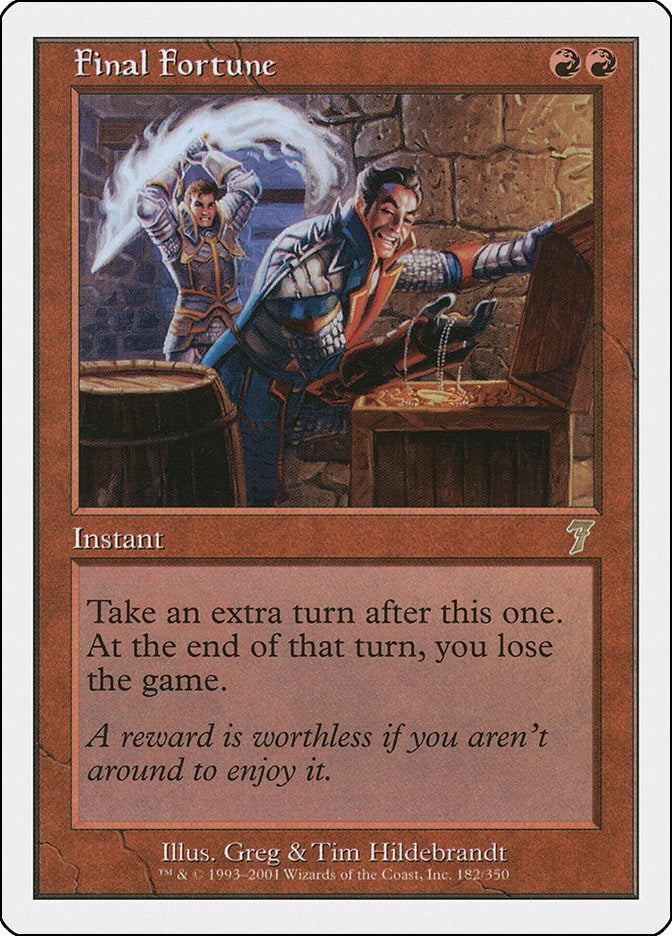 Image for Final Fortune (7th Edition) (182) - Magic: The Gathering