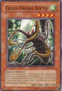 Image for Cross-Sword Beetle (Crimson Crisis) (CRMS-EN035) - YuGiOh