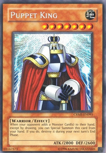 Image for Puppet King (Crimson Crisis) (CRMS-EN093) - YuGiOh