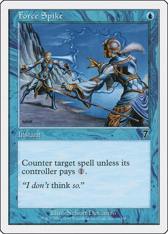 Image for Force Spike (7th Edition) (76) - Magic: The Gathering