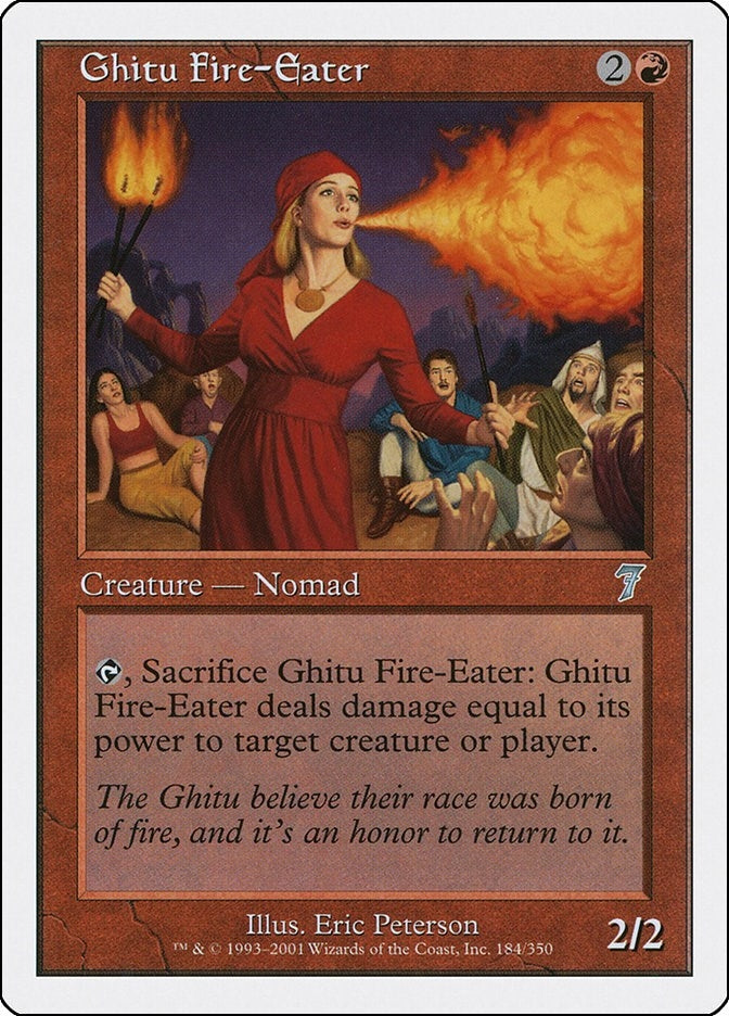 Image for Ghitu Fire-Eater (7th Edition) (184) - Magic: The Gathering