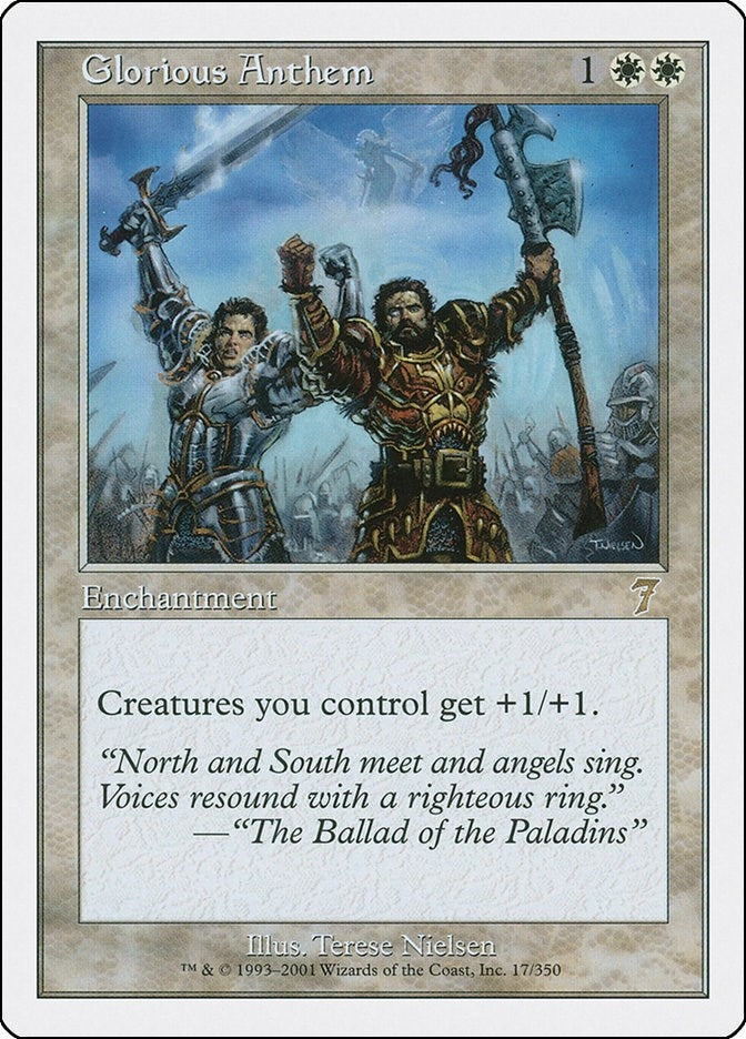 Image for Glorious Anthem (7th Edition) (17) - Magic: The Gathering