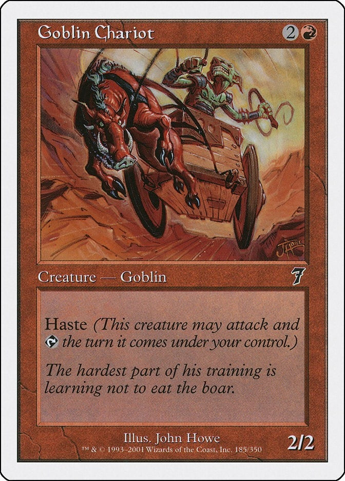 Image for Goblin Chariot (7th Edition) (185) - Magic: The Gathering
