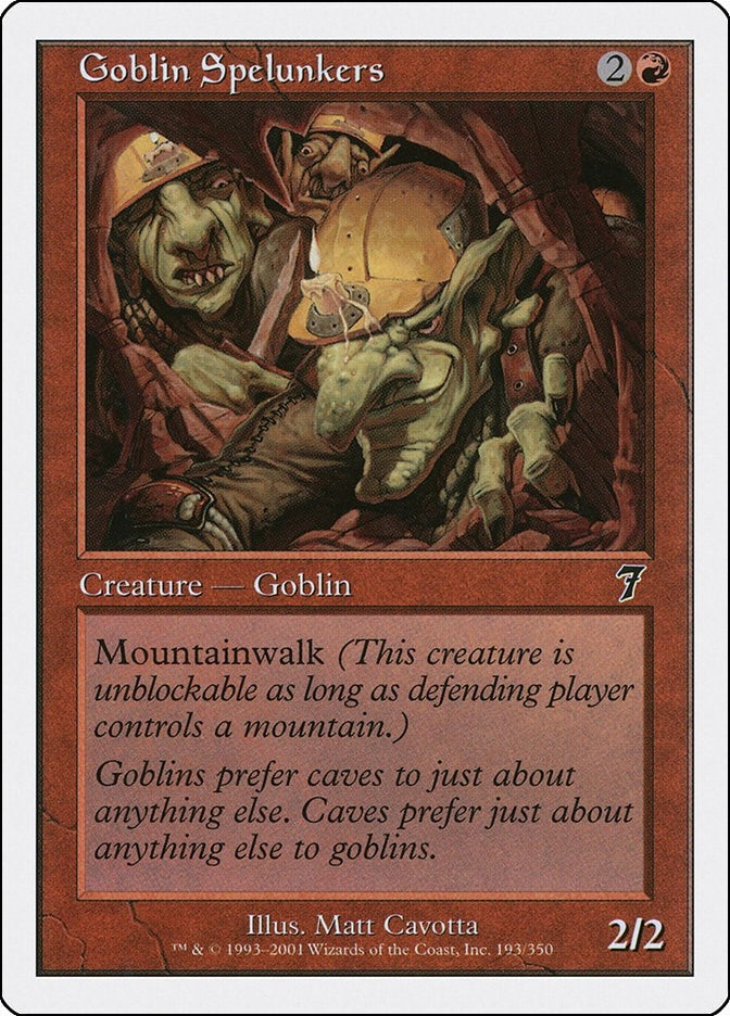 Image for Goblin Spelunkers (7th Edition) (193) - Magic: The Gathering