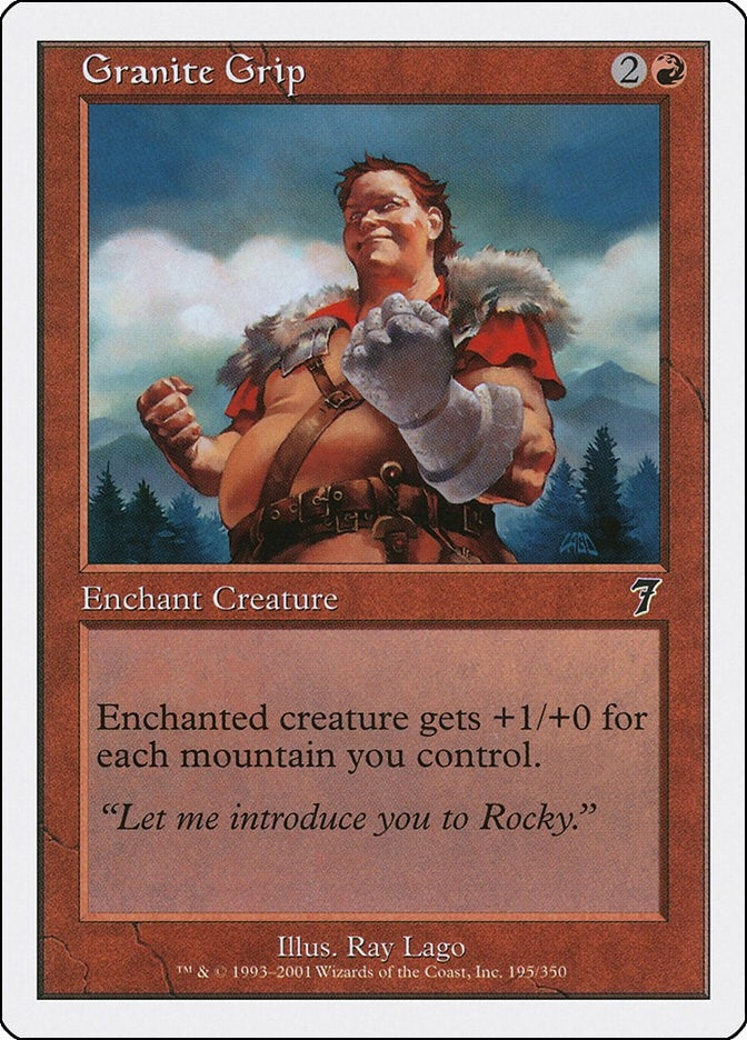 Image for Granite Grip (7th Edition) (195) - Magic: The Gathering
