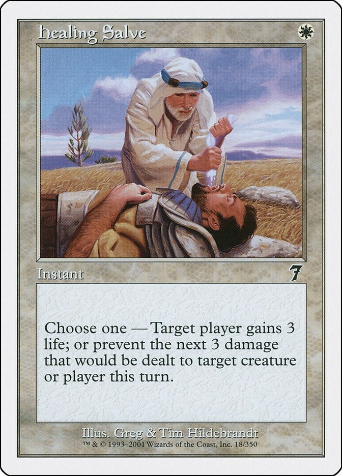 Image for Healing Salve (7th Edition) (18) - Magic: The Gathering