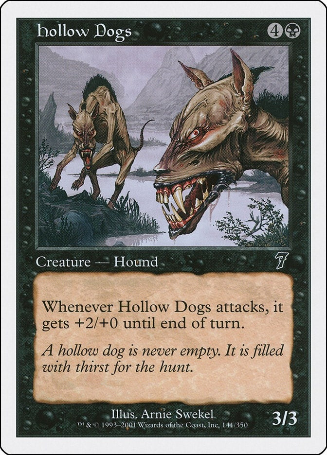 Image for Hollow Dogs (7th Edition) (141) - Magic: The Gathering