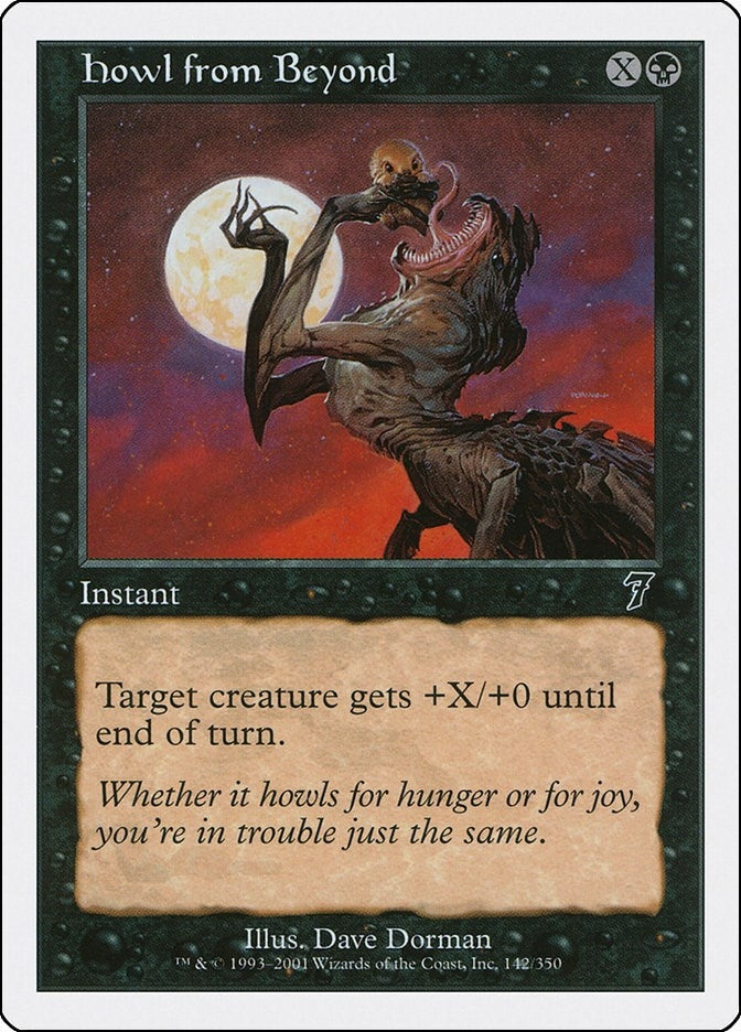 Image for Howl from Beyond (7th Edition) (142) - Magic: The Gathering
