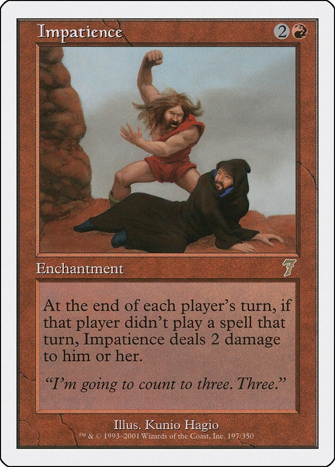 Image for Impatience (7th Edition) (197) - Magic: The Gathering