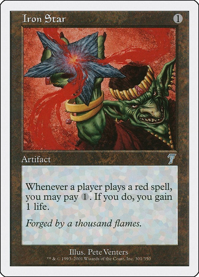 Image for Iron Star (7th Edition) (301) - Magic: The Gathering