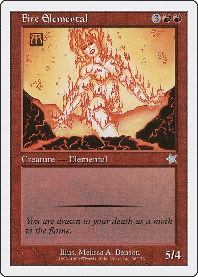 Image for Fire Elemental (Starter 1999) (96) - Magic: The Gathering