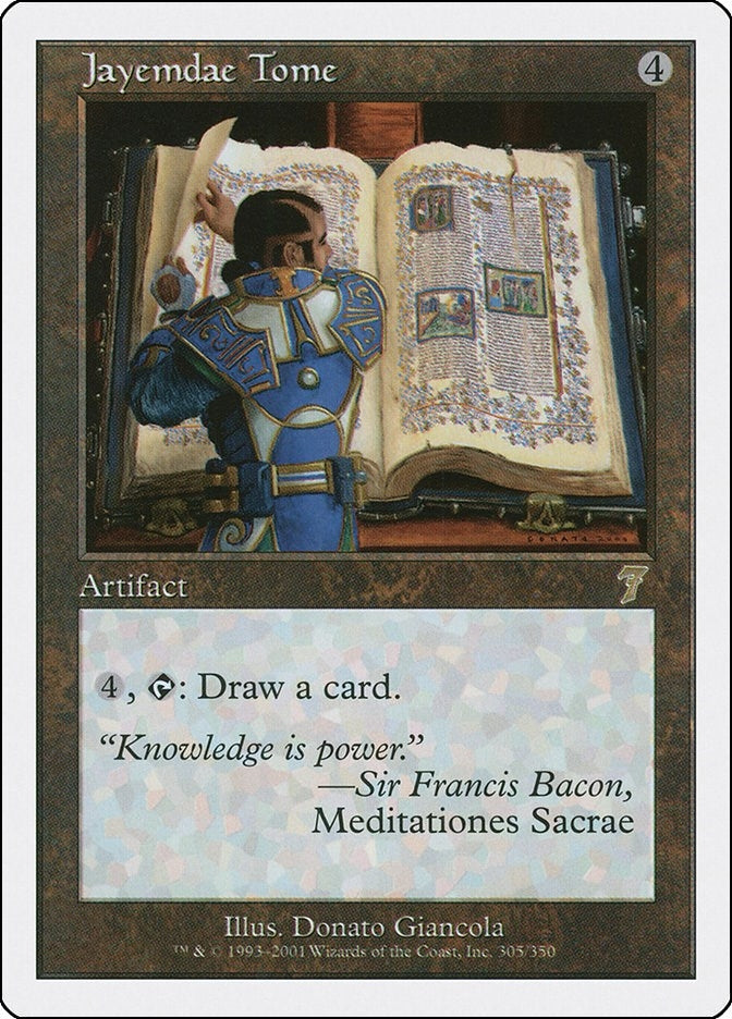 Image for Jayemdae Tome (7th Edition) (305) - Magic: The Gathering