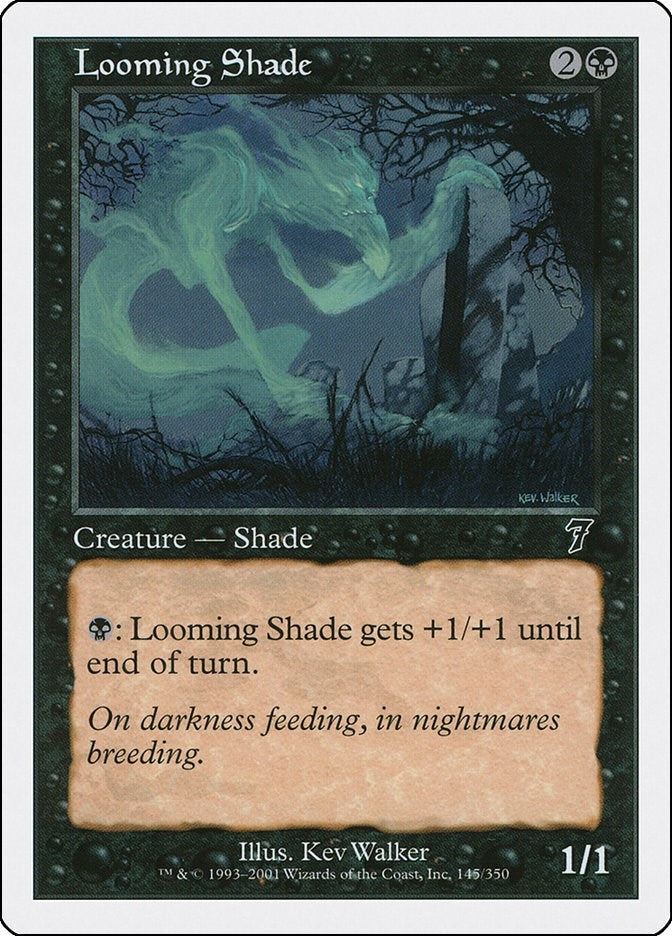 Image for Looming Shade (7th Edition) (145) - Magic: The Gathering