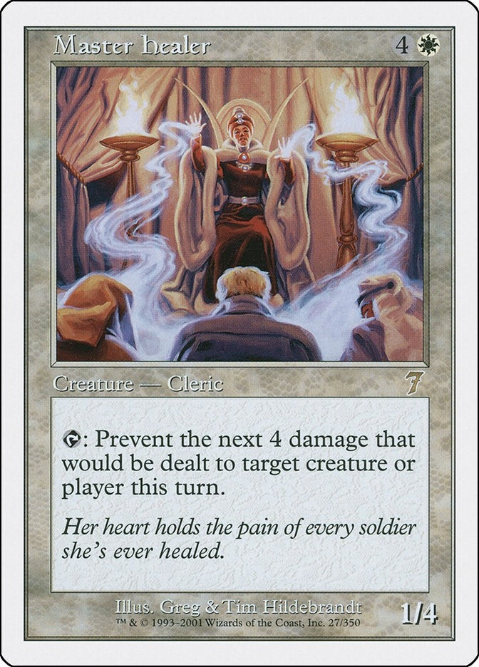 Image for Master Healer (7th Edition) (27) - Magic: The Gathering