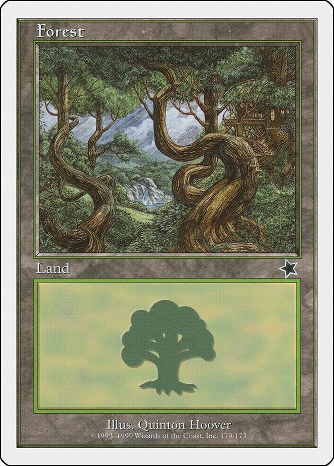 Image for Forest (170) (Starter 1999) (170) - Magic: The Gathering