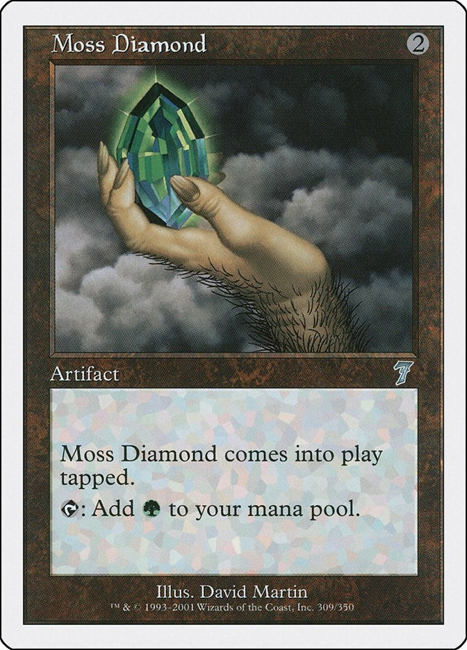 Image for Moss Diamond (7th Edition) (309) - Magic: The Gathering