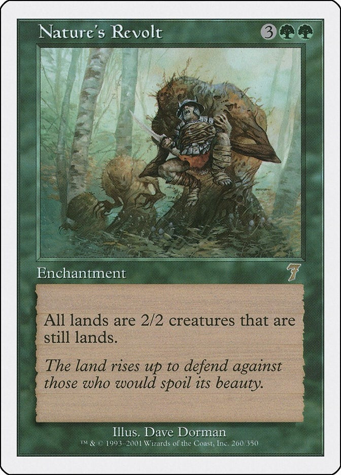 Image for Nature's Revolt (7th Edition) (260) - Magic: The Gathering