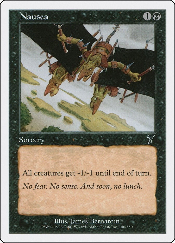 Image for Nausea (7th Edition) (148) - Magic: The Gathering