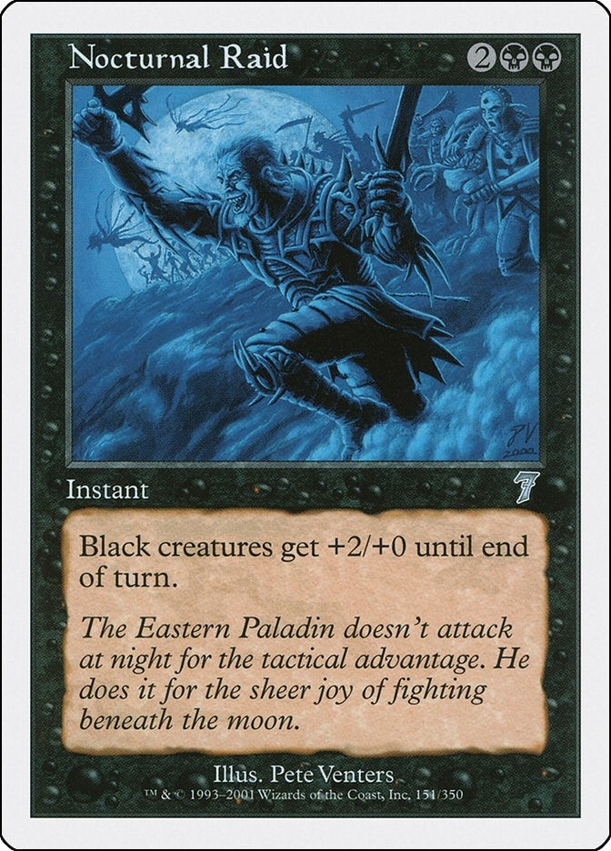 Image for Nocturnal Raid (7th Edition) (151) - Magic: The Gathering