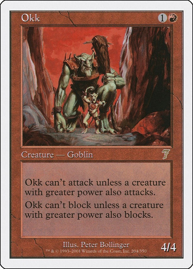 Image for Okk (7th Edition) (204) - Magic: The Gathering