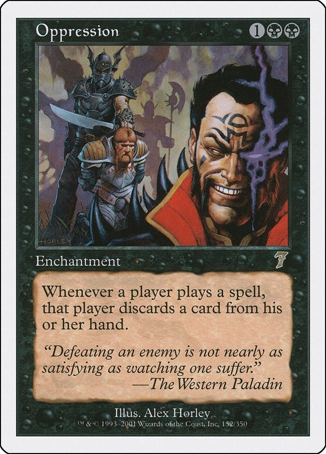 Image for Oppression (7th Edition) (152) - Magic: The Gathering