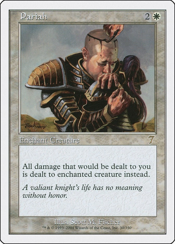 Image for Pariah (7th Edition) (30) - Magic: The Gathering