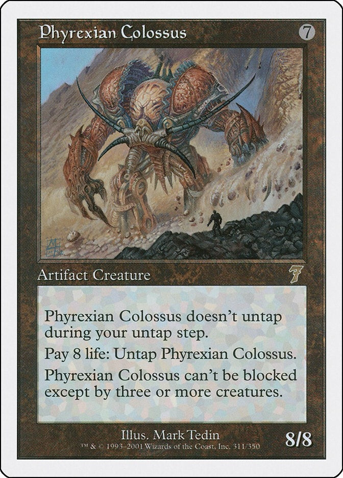 Image for Phyrexian Colossus (7th Edition) (311) - Magic: The Gathering