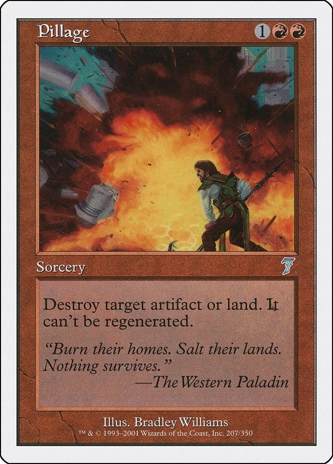 Image for Pillage (7th Edition) (207) - Magic: The Gathering