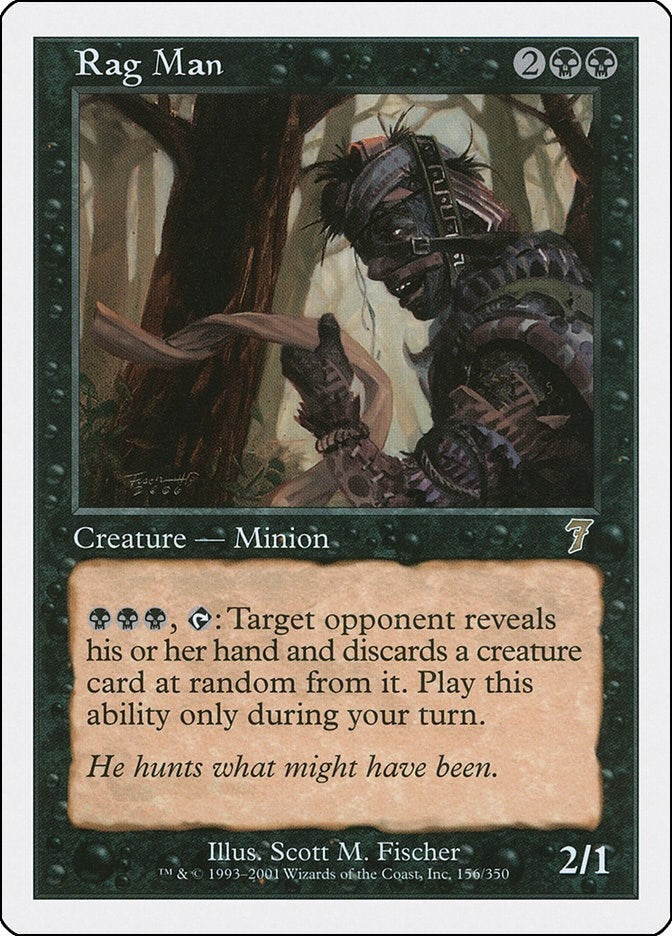 Image for Rag Man (7th Edition) (156) - Magic: The Gathering