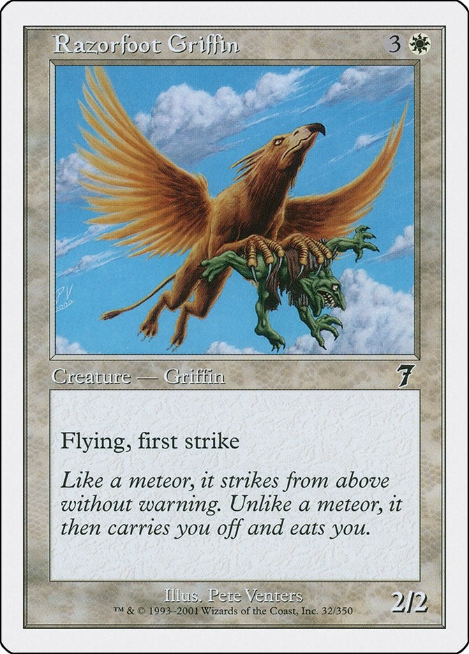 Image for Razorfoot Griffin (7th Edition) (32) - Magic: The Gathering