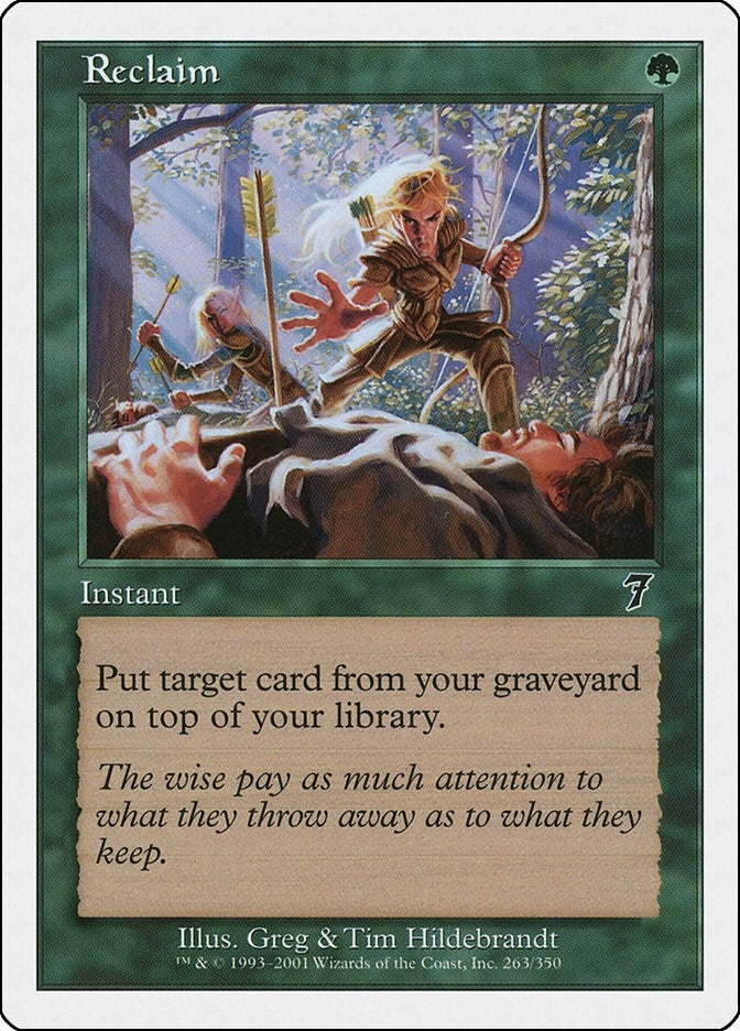 Image for Reclaim (7th Edition) (263) - Magic: The Gathering