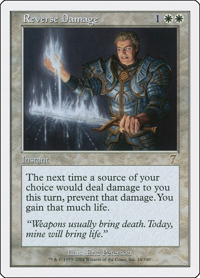 Image for Reverse Damage (7th Edition) (34) - Magic: The Gathering