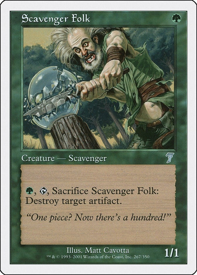 Image for Scavenger Folk (7th Edition) (267) - Magic: The Gathering