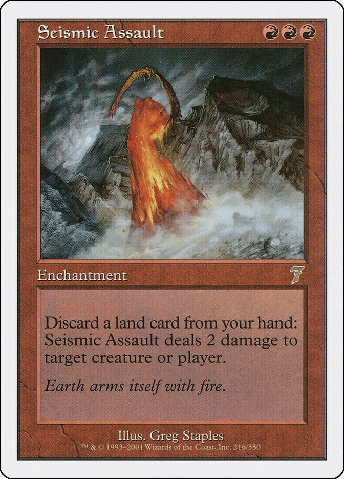 Image for Seismic Assault (7th Edition) (216) - Magic: The Gathering