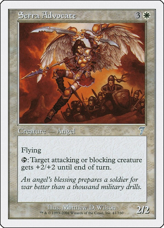 Image for Serra Advocate (7th Edition) (41) - Magic: The Gathering