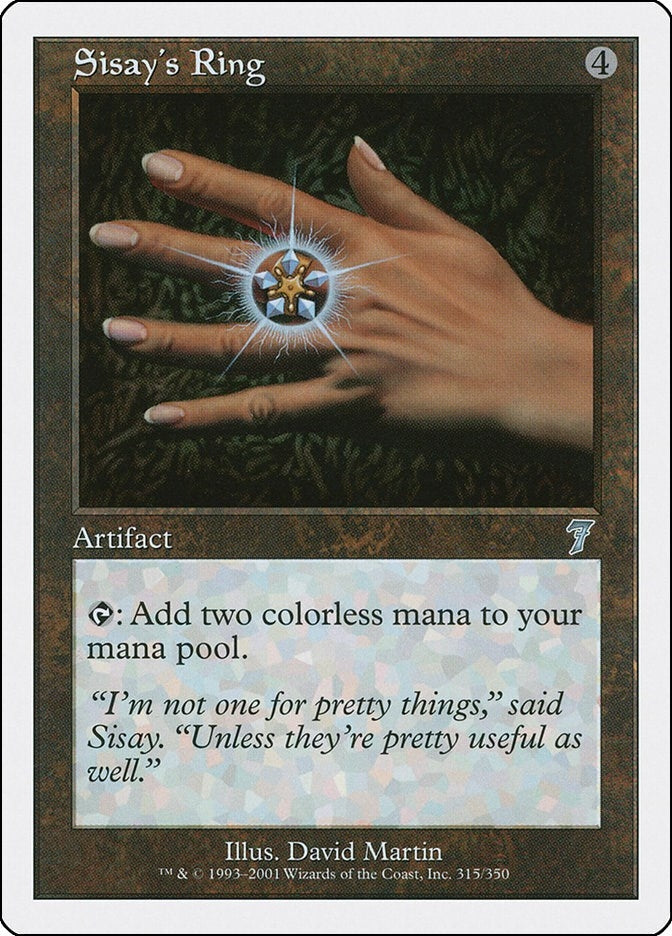 Image for Sisay's Ring (7th Edition) (315) - Magic: The Gathering